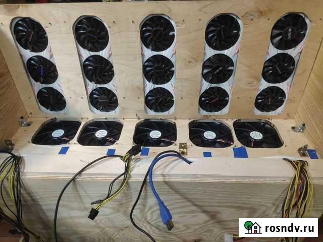 1080ti 11gb. Ферма. Готовый риг.GpU.365mh Курск - изображение 1