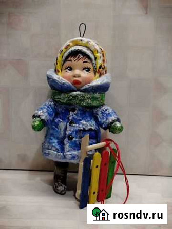 Ватная елочная игрушка Салават - изображение 1