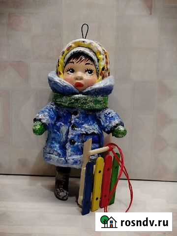 Ватная елочная игрушка Салават - изображение 1