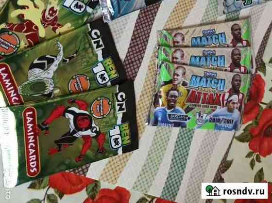 Карточки match attax, ben10 и Pok?mon Иваново
