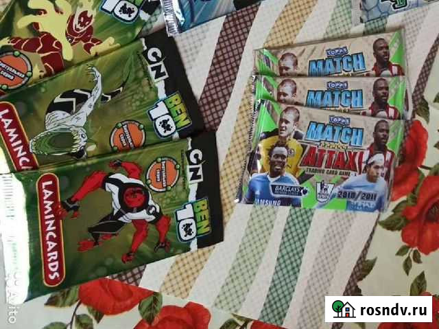 Карточки match attax, ben10 и Pok?mon Иваново - изображение 1