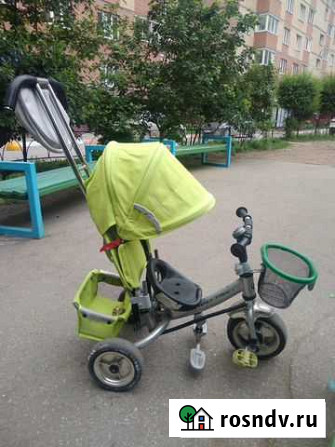 Детский трёхколёсный велосипед - коляска Благовещенск - изображение 1