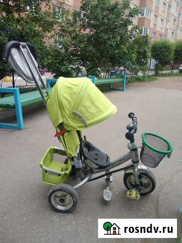 Детский трёхколёсный велосипед - коляска Благовещенск - изображение 1