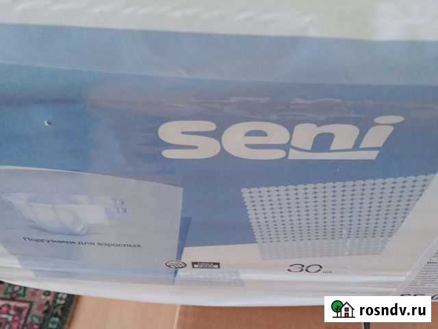 Подгузники взрослые seni №3(1 упаковк) 6 капель Красноярск - изображение 1