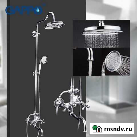 Душевая стойка gappo G2489 Новосибирск - изображение 1