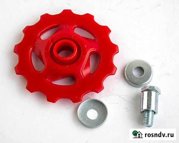 Колесо заднего суппорта, красное 13зубов Краснодар - изображение 1