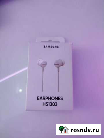 Наушники с микрофоном Samsung Краснодар - изображение 1