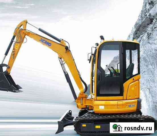Мини-экскаватор XCMG XE35U, 2022 Улан-Удэ