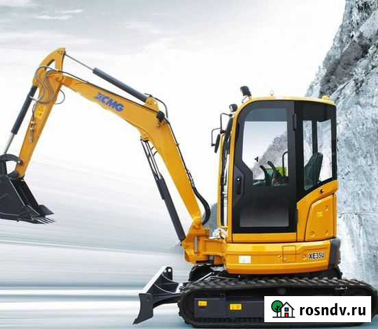 Мини-экскаватор XCMG XE35U, 2022 Улан-Удэ - изображение 1