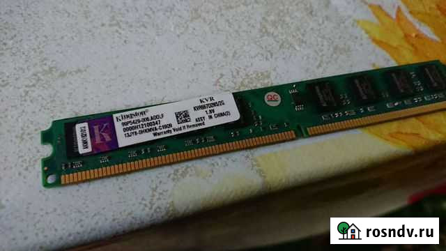 Оперативная память ddr2 2 gb Надым - изображение 1