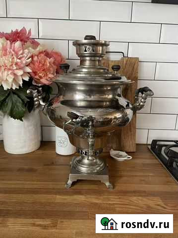 Самовар Репа Баташева 8л Красногорск - изображение 1