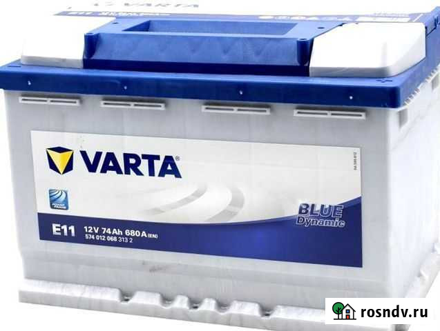 Аккумулятор Varta Blue Dynamic 74Ah Пыть-Ях - изображение 1
