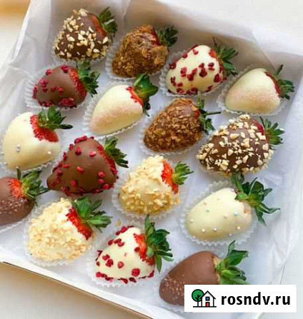 Большие букеты из клубники/100 свежее/доставка Красноярск - изображение 1