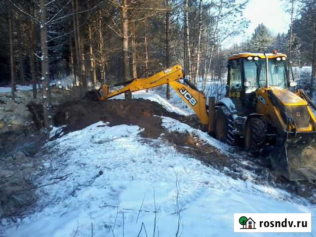 Услуги экскаватора-погрузчика Киров - изображение 1