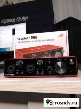 Focusrite scarlett 2i2 3rd gen Астрахань