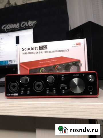 Focusrite scarlett 2i2 3rd gen Астрахань - изображение 1