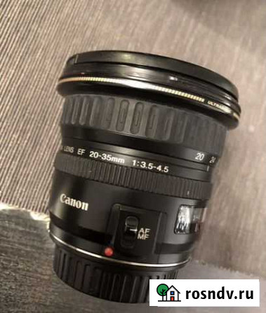 Обьектив Canon 20-35 f3.5-4.5 japan Москва - изображение 1
