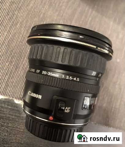 Обьектив Canon 20-35 f3.5-4.5 japan Москва - изображение 1
