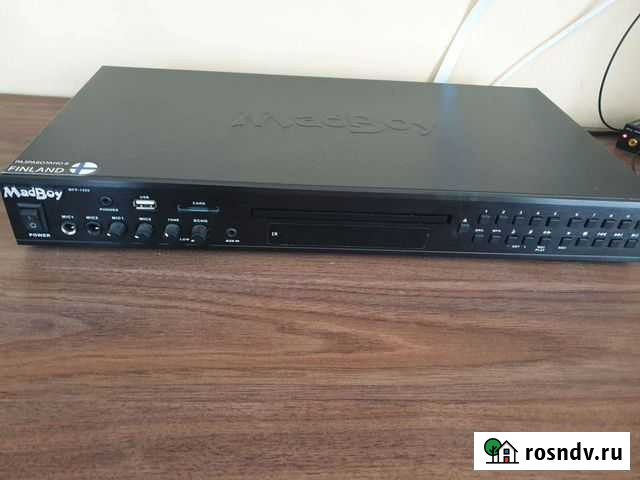 Dvd плеер с караоке,микрофоном и 2 колонками Нижний Новгород - изображение 1