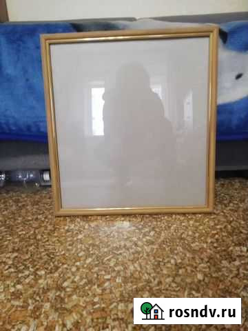 Рамка для картины 38х41 стекло пластик Тюмень - изображение 1