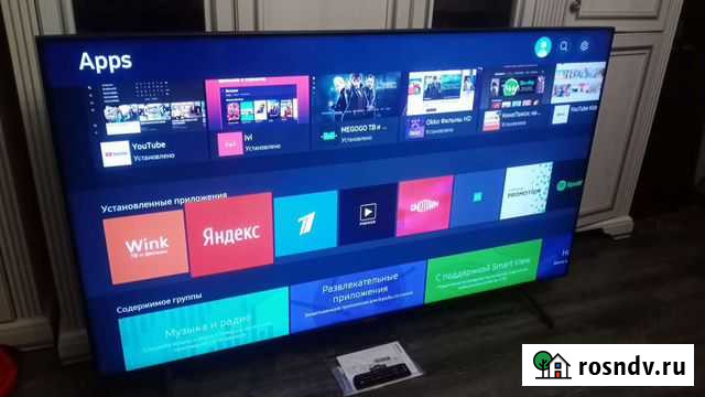 Телевизор Samsung,Smart,WiFi,4K,диаг.70(175см) Балашиха - изображение 1