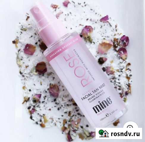 Автозагар MineTan Illuminating Rose Water Tan Mist Воронеж - изображение 1