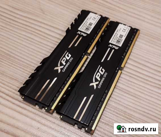 Оперативная память A-Data XPG Gammix D10 32 гб Рязань - изображение 1