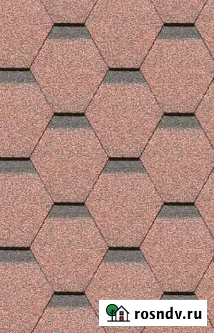 Гибкая черепица standard, сота, коричневый Дербент - изображение 1