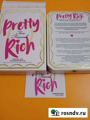 Палетка Too Faced Pretty Rich Palette Санкт-Петербург - изображение 1
