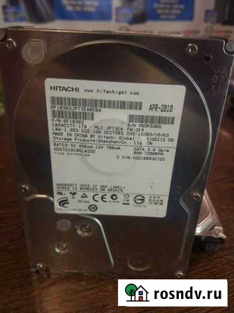 Жесткий диск 1TB Хабаровск - изображение 1