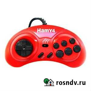 Джойстик 16 Bit Турбо Hamy 4 красный Стерлитамак - изображение 1