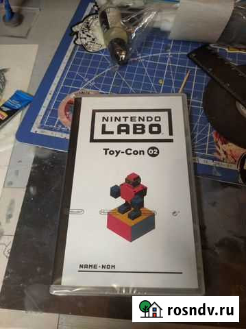 Картридж Nintendo Labo Toy-con 02 Нижний Новгород - изображение 1