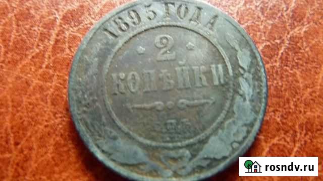 2 коп. 1895 г Северск - изображение 1