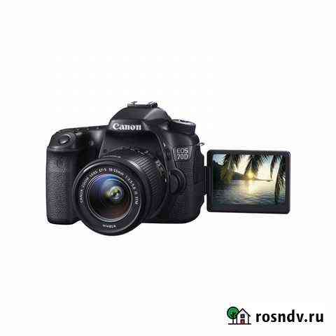 Продаю зеркалку Canon EOS 70D Kit Краснодар