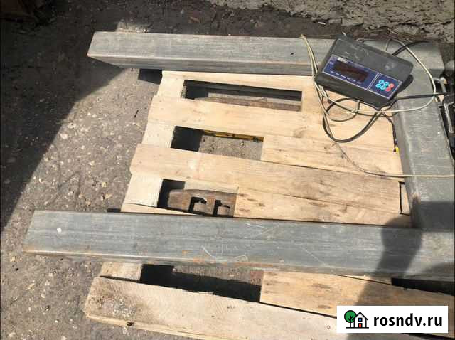 Весы электронные до 600кг Красная Горбатка - изображение 1