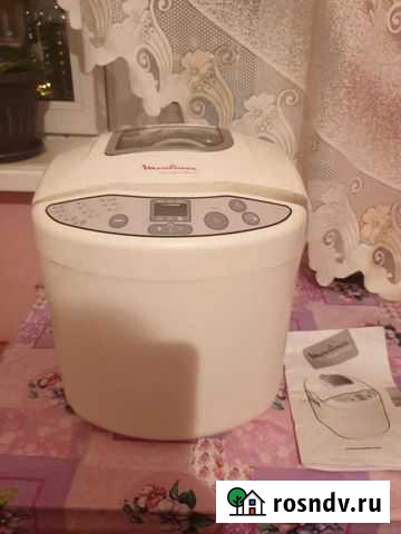 Хлебопечка moulinex б/у Московский - изображение 1