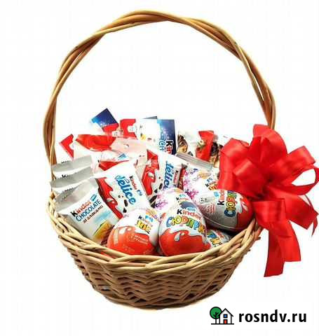 Подарочная корзина со сладостями доставка за час Казань - изображение 1