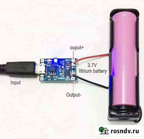 Плата бмс USB Micro TP4056 li-ion 3.7 v Сочи