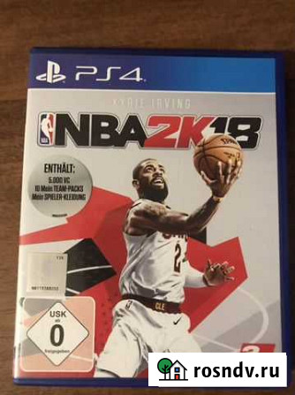 NBA 2k18 на ps 4 Иркутск - изображение 1