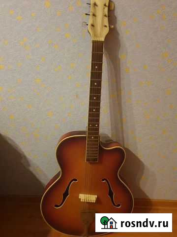 Гитара Олимпия (Musima, Германия) винтаж (50-е гг Самара - изображение 1