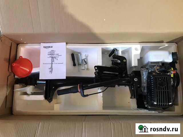Лодочный мотор Hangkai 3,6 -4х тактный в омске Омск - изображение 1