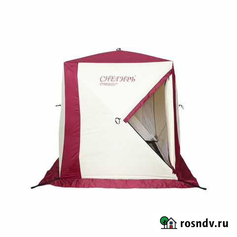 Палатка зимняя Куб Снегирь 3Т (Трехслойная) Красноярск - изображение 1