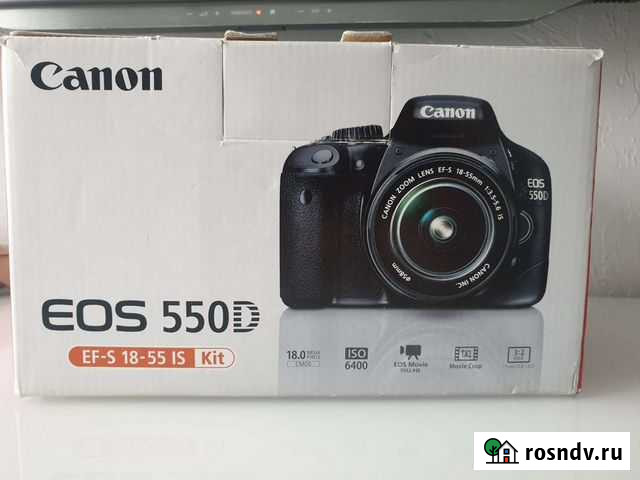 Фотоаппарат canon 550d Уфа - изображение 1
