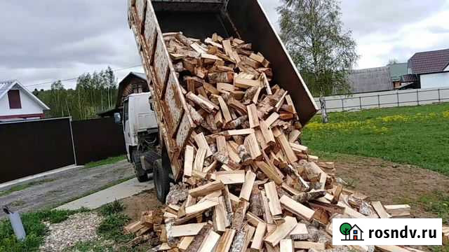 Дрова береза и горбыль Красноярск - изображение 1