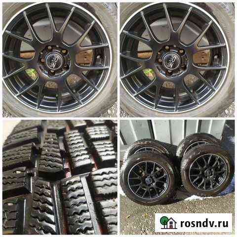 Комлект новых зимних колёс на литье OZ Racing R15 Хабаровск