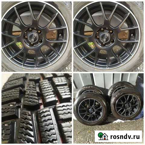 Комлект новых зимних колёс на литье OZ Racing R15 Хабаровск - изображение 1