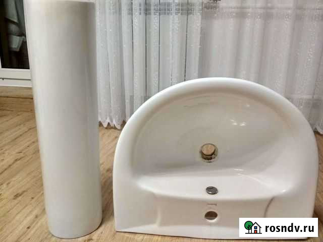 Раковина и постамент комплект Челябинск - изображение 1