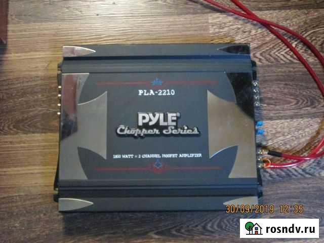 Хороший усилок для авто pyle pla 2210 Санкт-Петербург - изображение 1