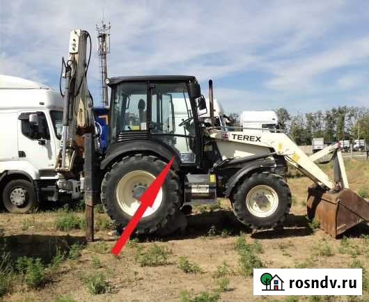 Стекло дверное правое нижнее на экскаватор Terex 8 Москва - изображение 1