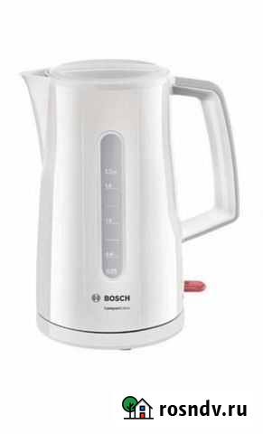 Чайник электрический Bosch белый Москва - изображение 1